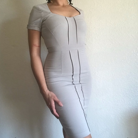 🌫 Grey ASOS Dress 🌫 - Picture 1 of 9